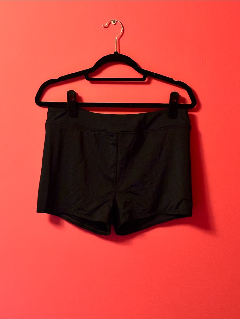 Women’s Black Boy Short Swimsuit Bottom
